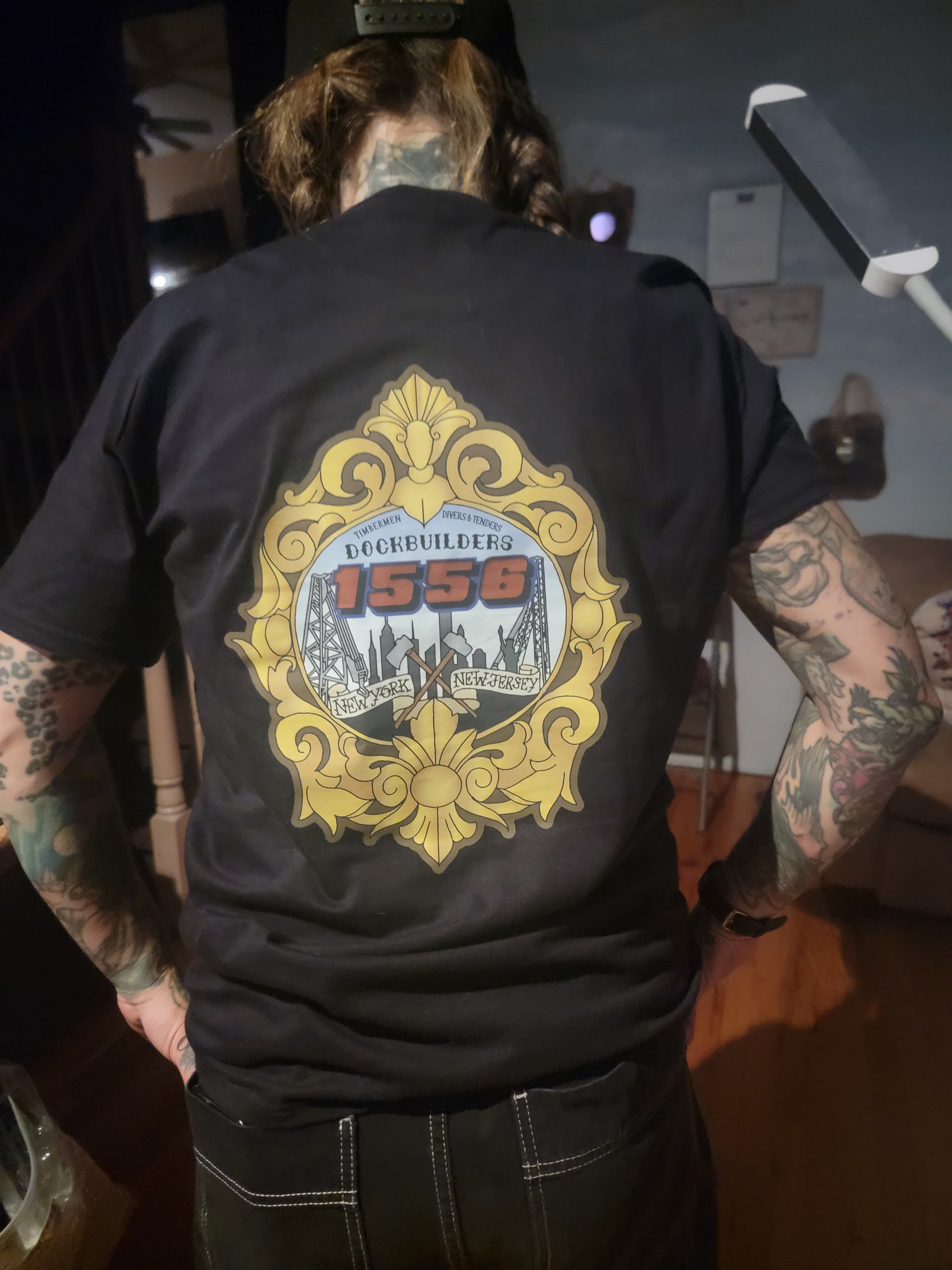 1556 DOCKBUILDERS T-SHIRTS