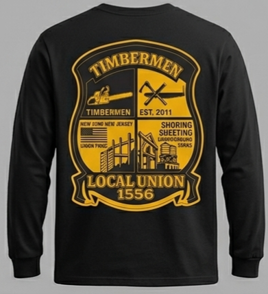 Timbermen Local 1556 Badge