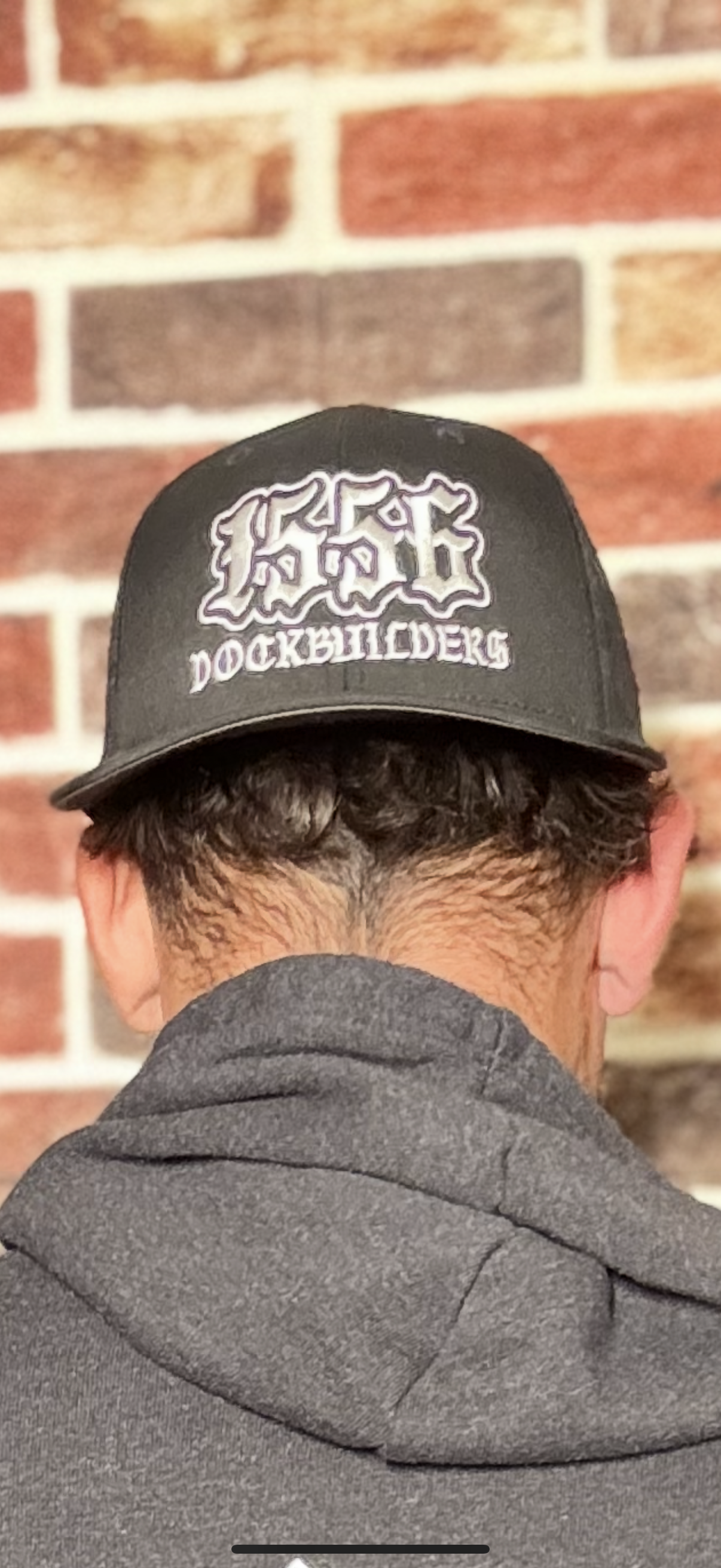 1556 DOCKBUILDERS flat or curved Richardson hats