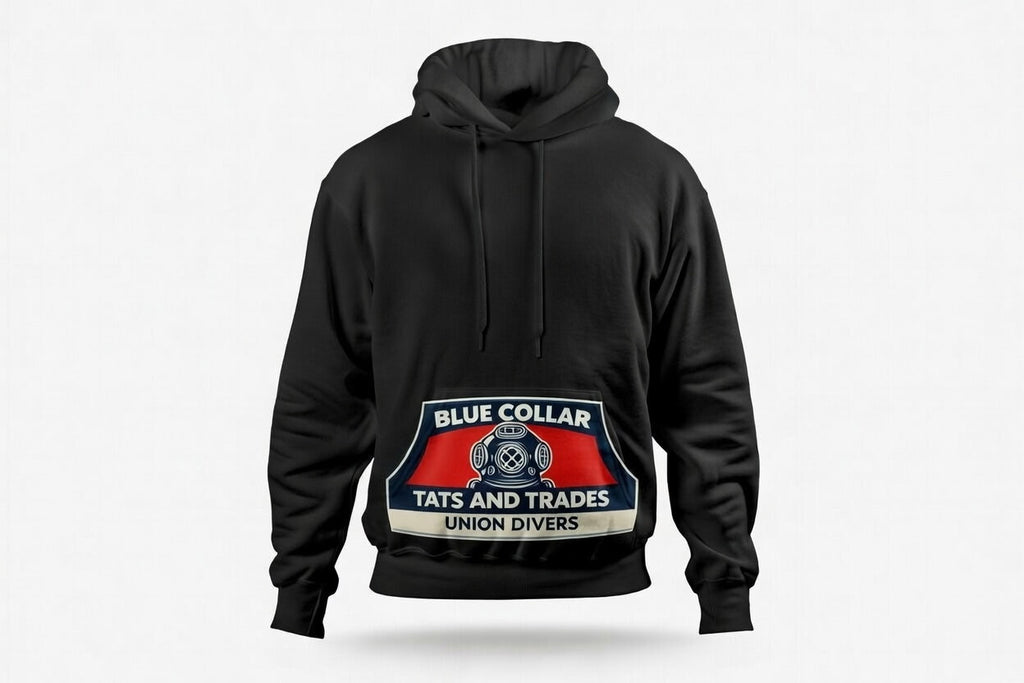 Local divers front pocket hoodie