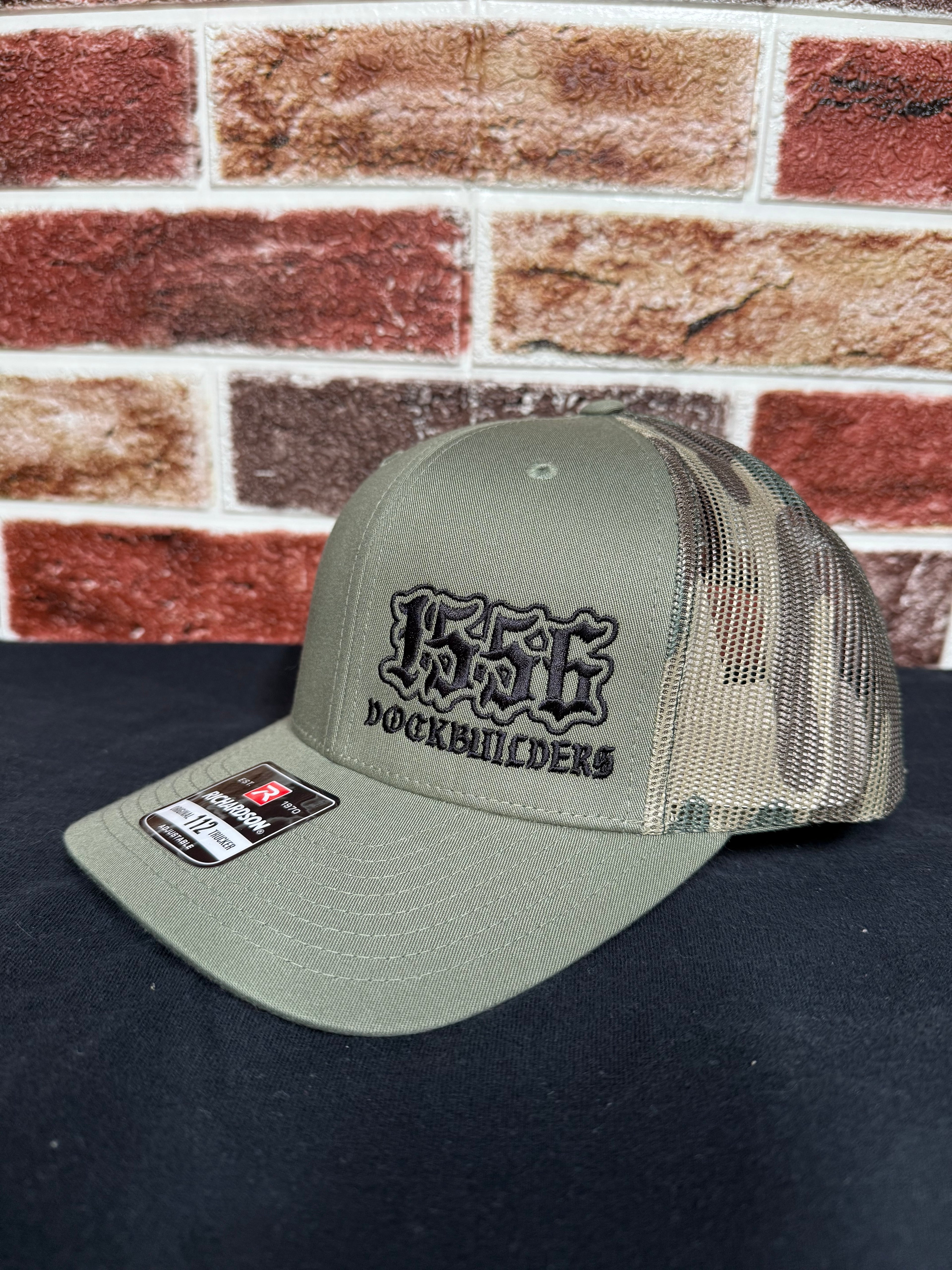 1556 DOCKBUILDERS Richardson camo hats