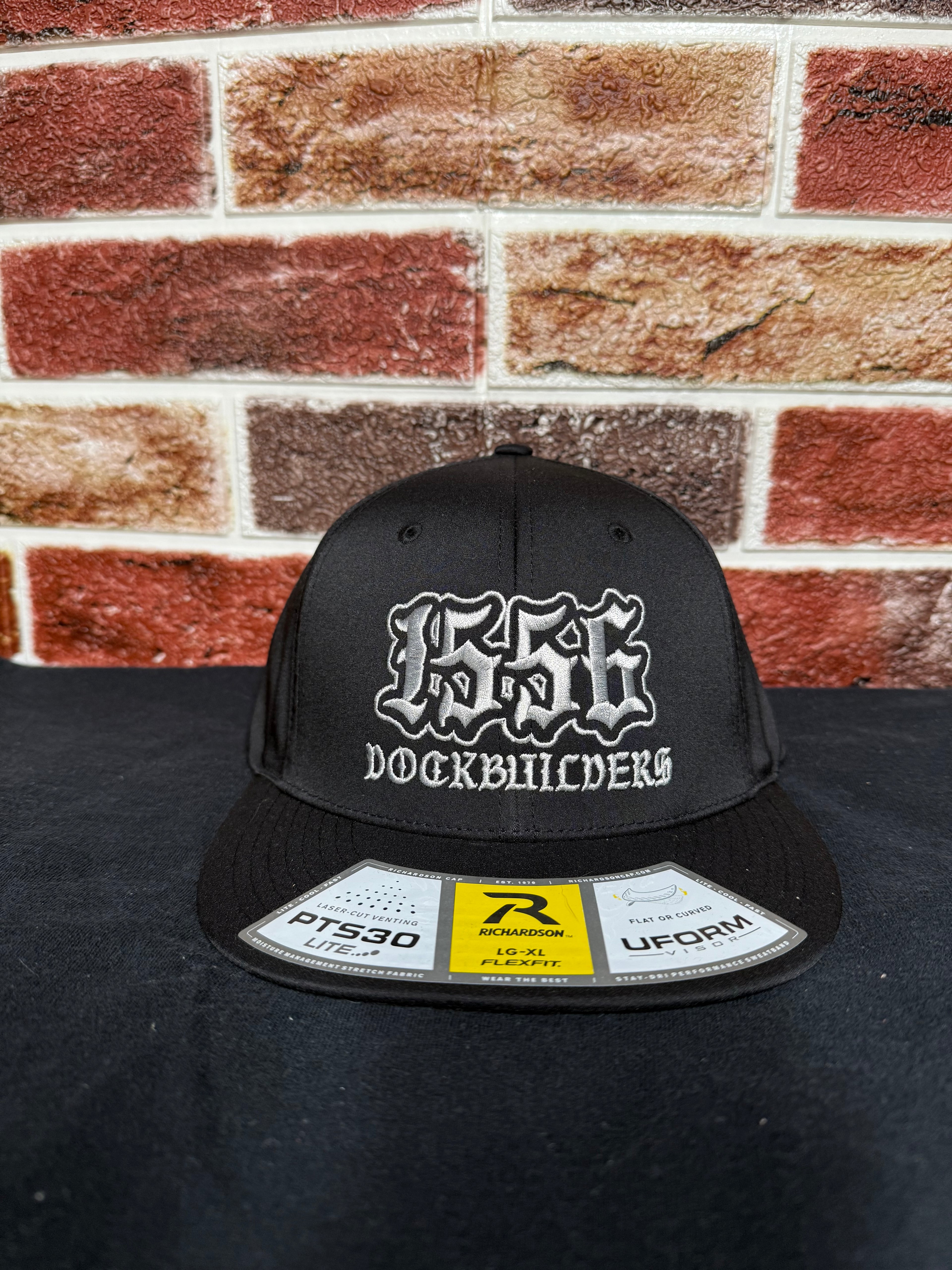 1556 DOCKBUILDERS flat or curved Richardson hats