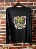 BLUE COLLAR TATS & TRADES logo long sleeve