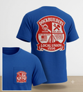 DOCKBUILDERS red crest t-shirt