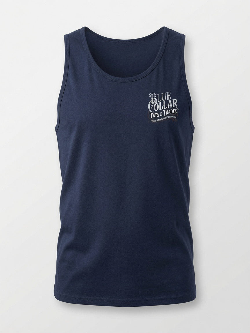 BlueCollarTats&Trades signature tank