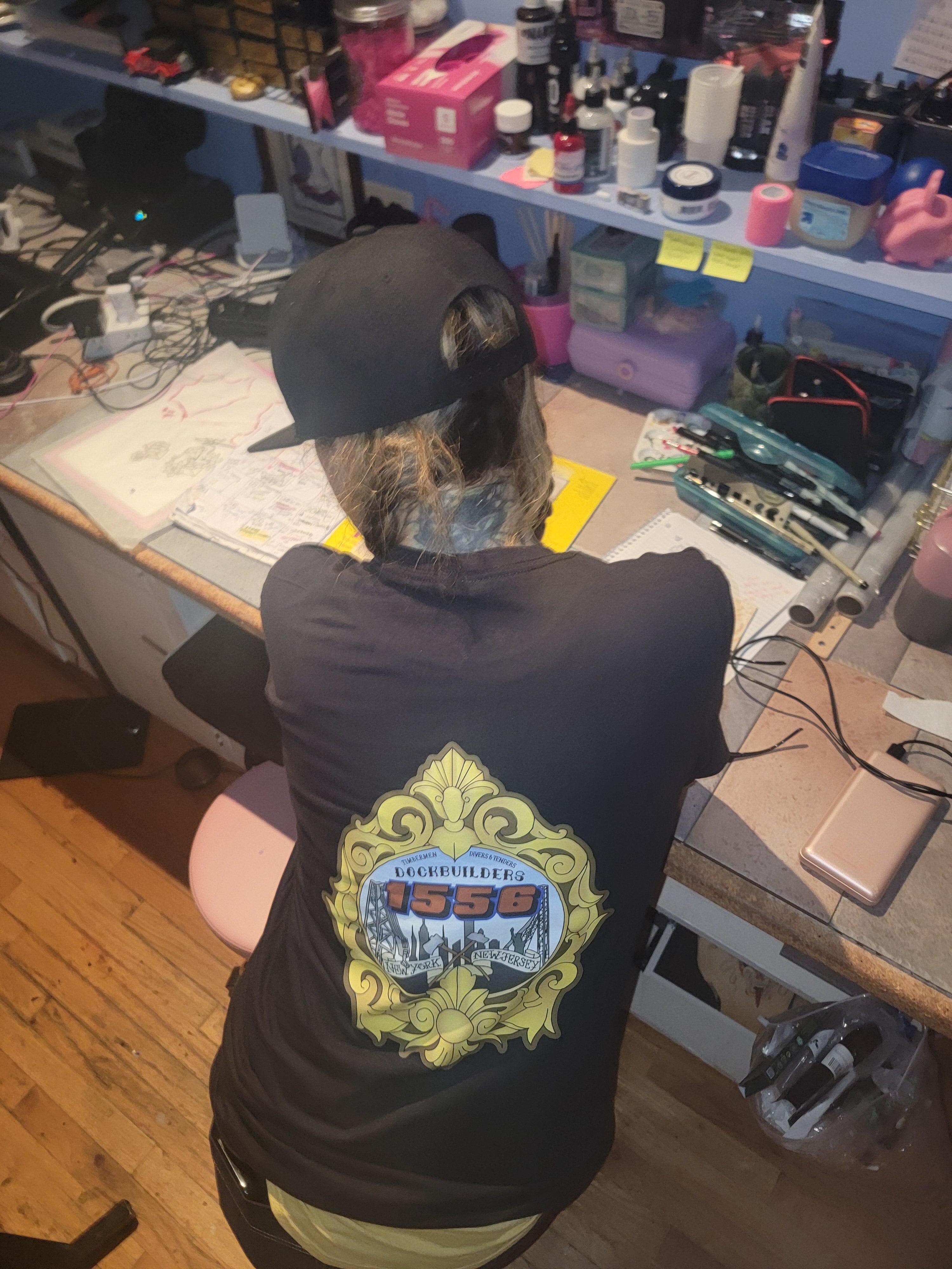 1556 DOCKBUILDERS T-SHIRTS