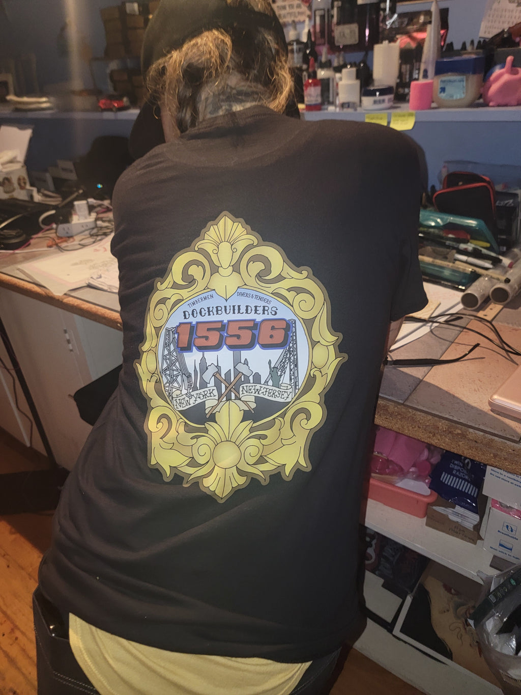 1556 DOCKBUILDERS T-SHIRTS