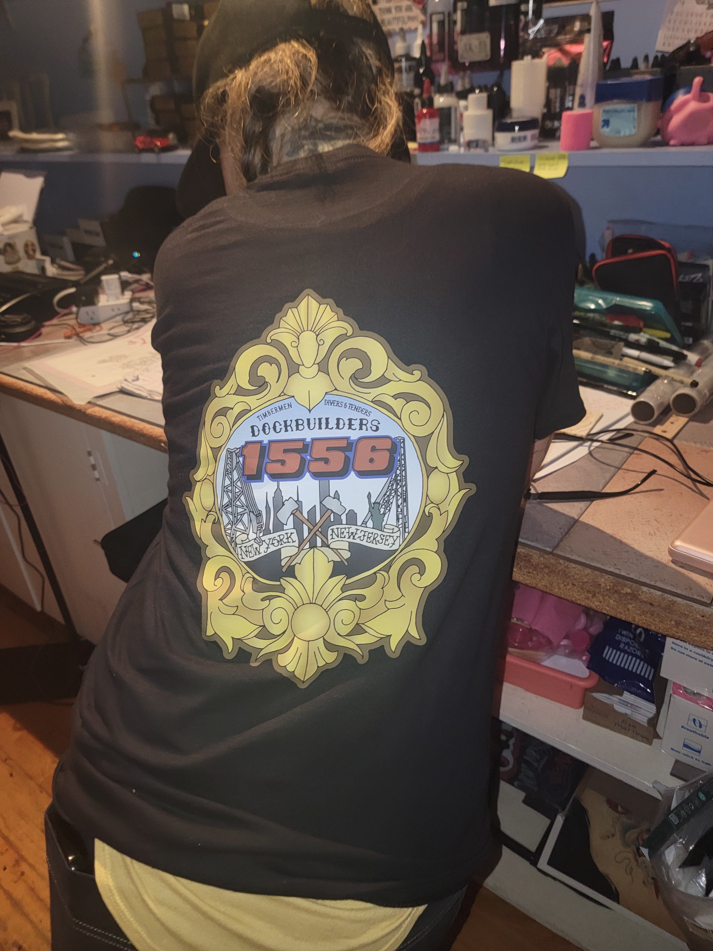 1556 DOCKBUILDERS T-SHIRTS